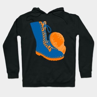 Dr. Martens - Blue & Orange Hoodie